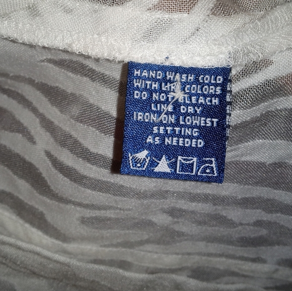 EVAN PICONE OFF WHITE BLOUSE - Picture 6 of 7